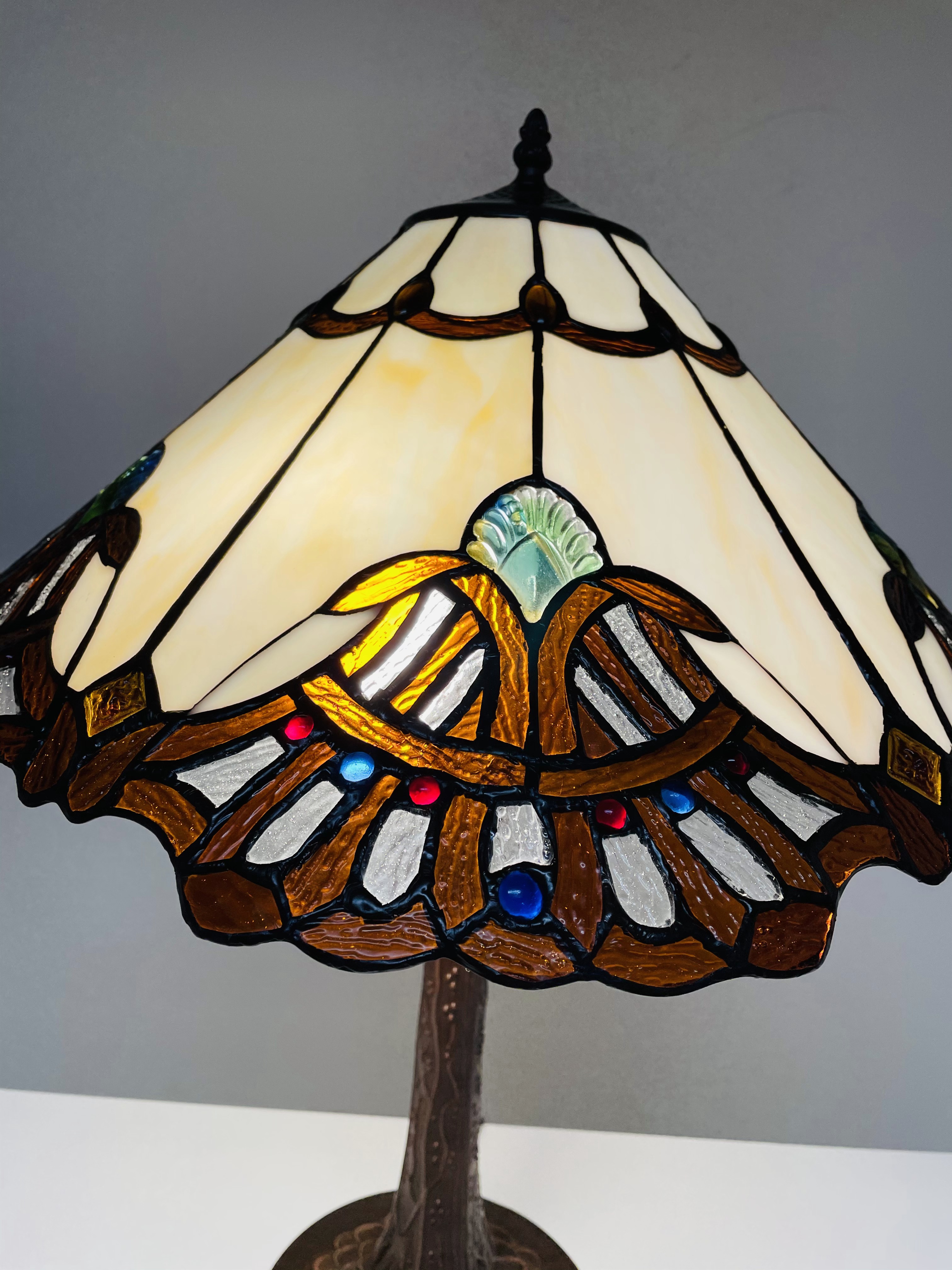 Tiffany tafellamp Ø 50cm Elba P1