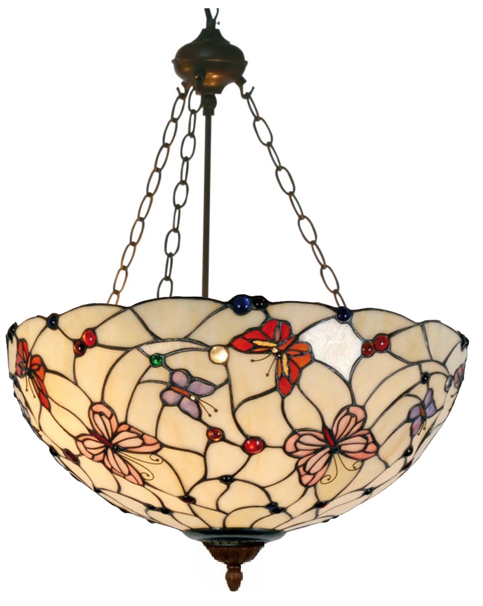 Tiffany hanglamp Ø 50cm Papillon 8834