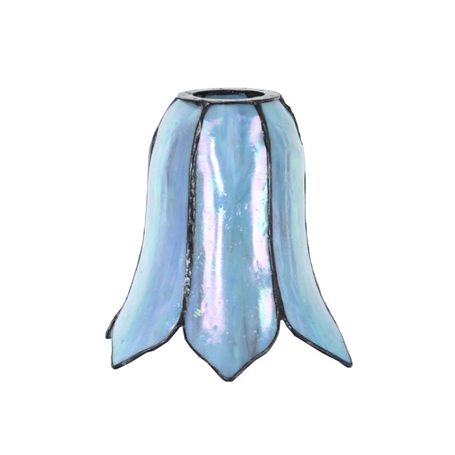 Tiffany losse glaskap Gentian Blue