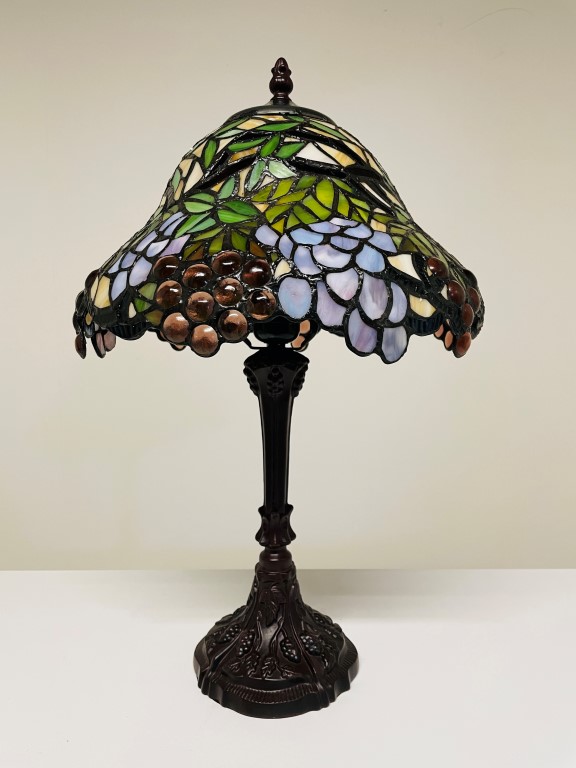 Tiffany tafellamp Druif