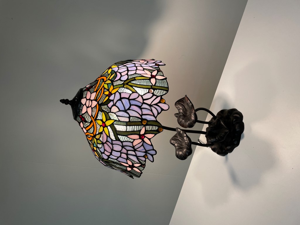 Tiffany tafellamp Malaga  P19tiffanylamp