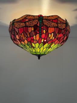 Tiffany plafondlamp Dragonfly 51  80