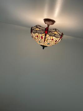Tiffany plafondlamp Dragonfly  40 Flow - 1634