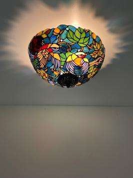 Tiffany plafondlamp Oslo Loose 96