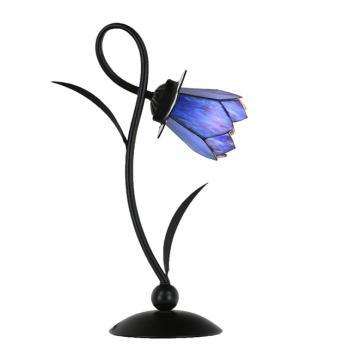 Tiffany Tafellamp Blue Lotus