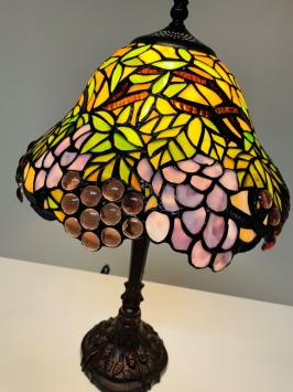 Tiffany tafellamp Druif
