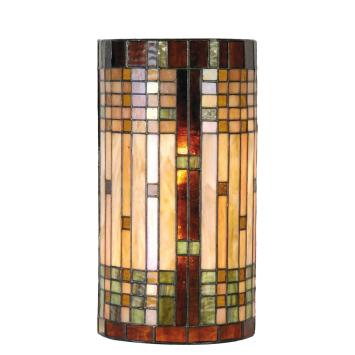 Tiffany wandlamp Stripes cilinder