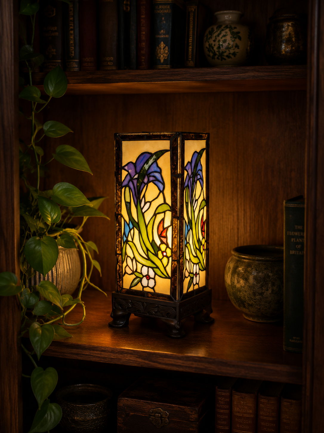 Tiffany windlicht Flor - Afbeelding 2