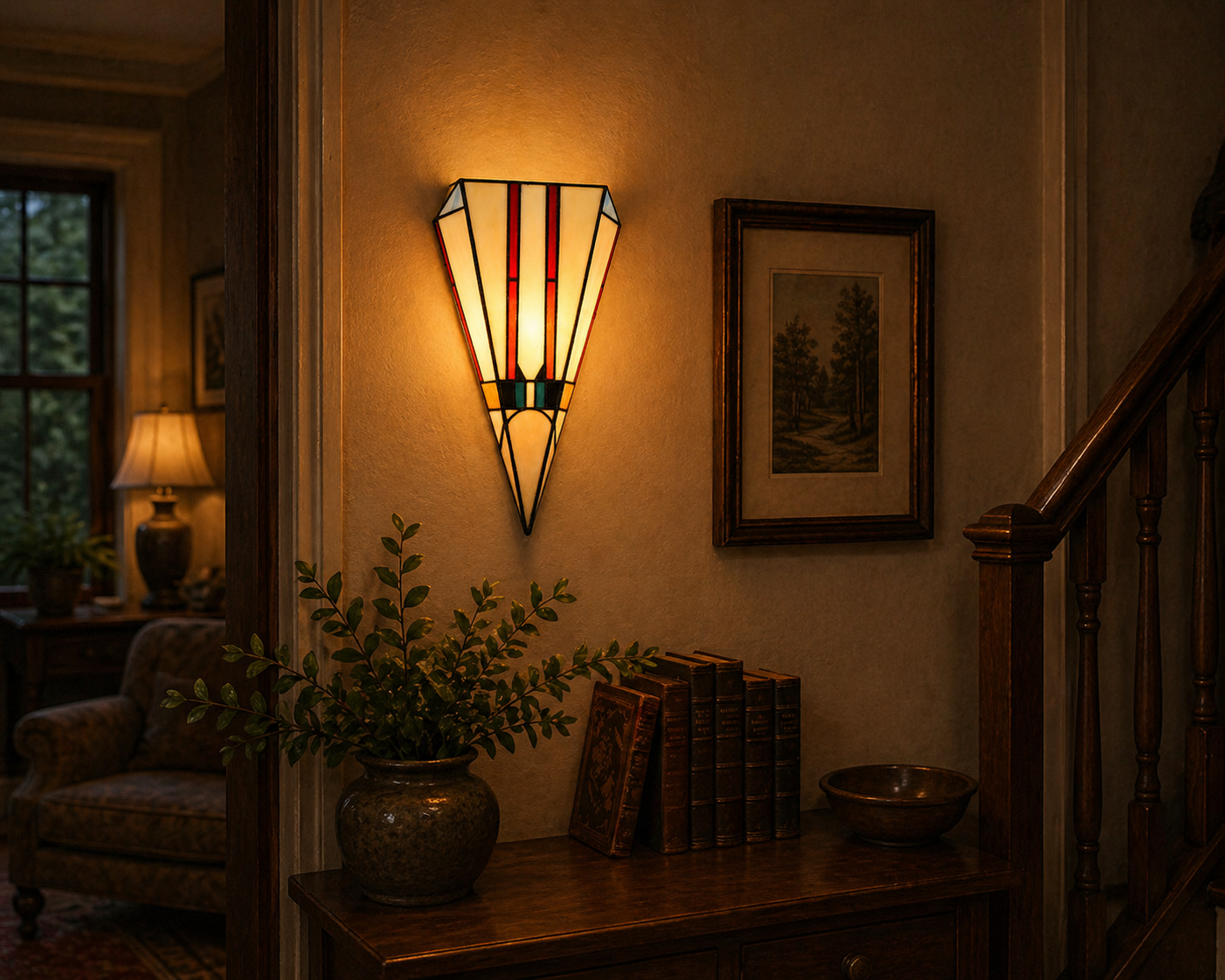 Tiffany Wandlamp Tuschinski - Afbeelding 2