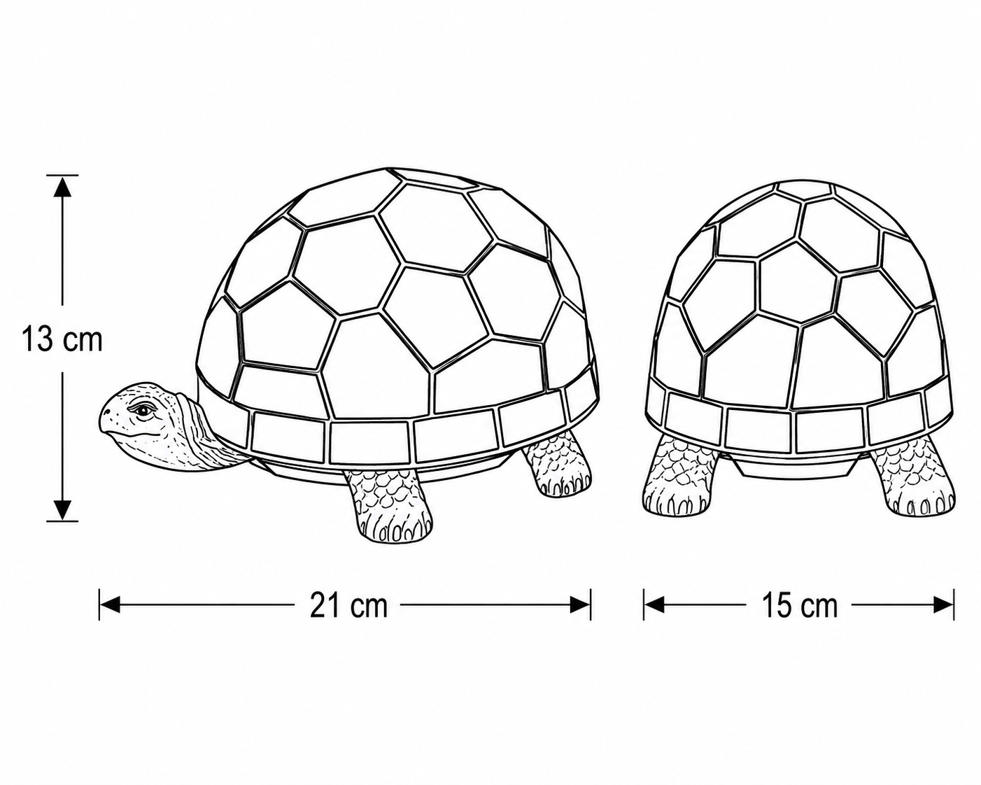 Tiffany Schildpad Blauw - Afbeelding 9