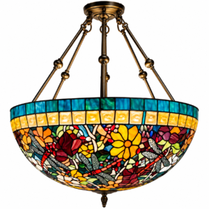 Tiffany hanglamp  Blue Dragonfly 70