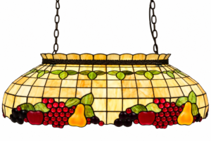Tiffany leestafellamp Biljartlamp Fruit