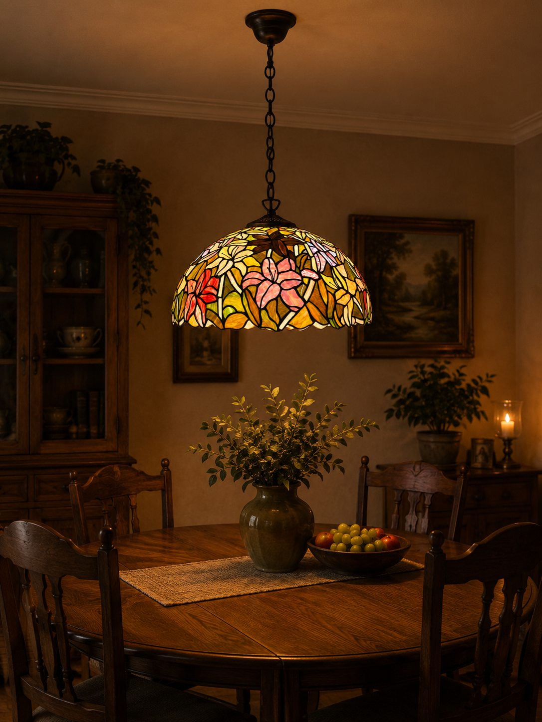 Tiffany hanglamp Monaco - Afbeelding 2