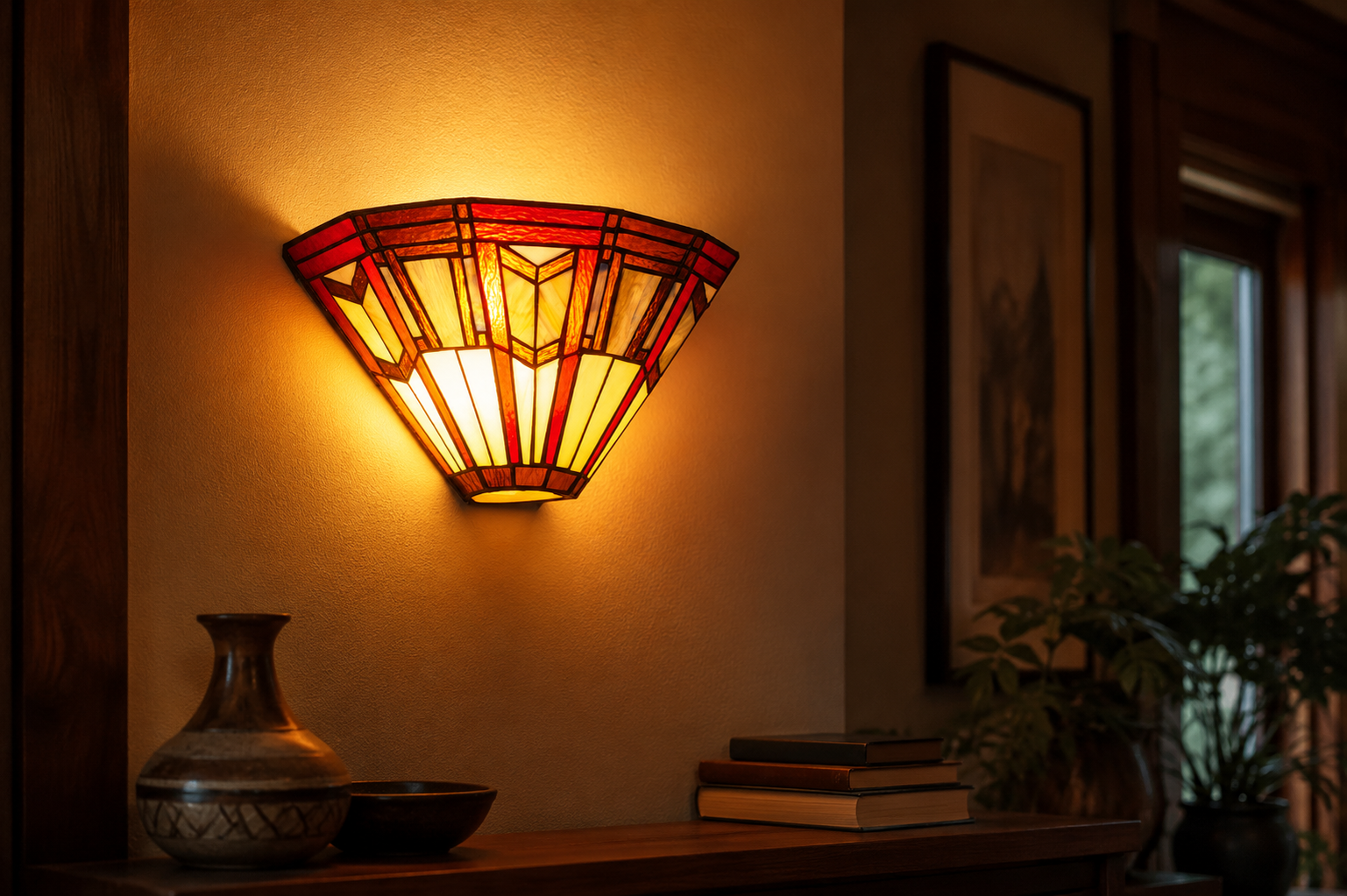 Tiffany wandlamp Denmark - Afbeelding 2