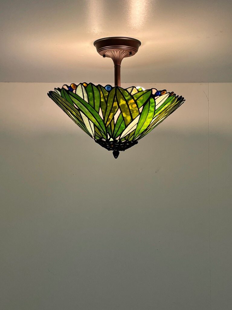 Tiffany plafondlamp Andorra 40/ Flow - Afbeelding 8