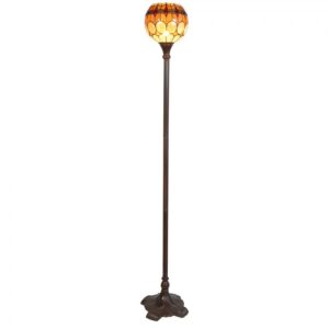 Tiffany vloerlamp Cherry Uplight – 184 cm