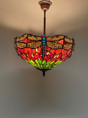 Tiffany plafondlamp Dragonfly 40 - C2 - 9201