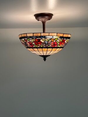 Tiffany plafondlamp Sweden 40/ Flow