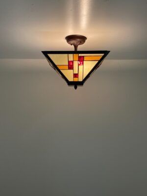 Tiffany plafondlamp Tallin 40/ Flow