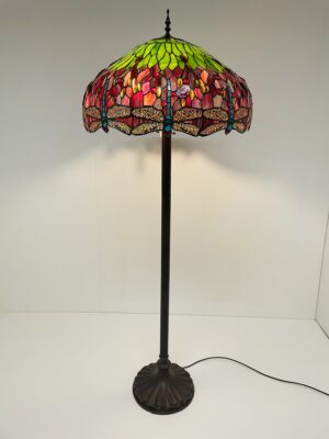 Tiffany vloerlamp  Dragonfly 60cm - 9454