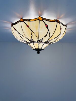 Tiffany plafondlamp Butterfly 50 /80