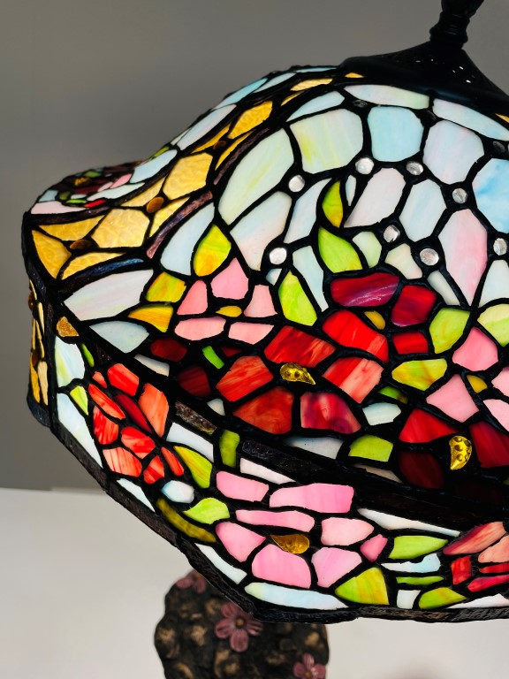 Tiffany tafellamp Perpignan - Afbeelding 3